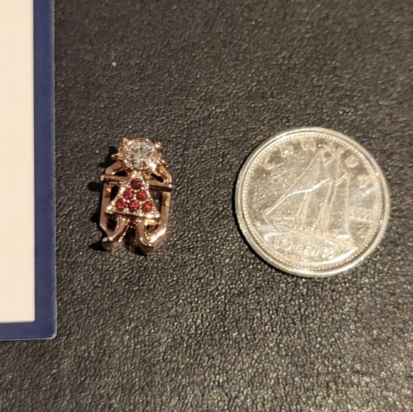 Keep Collective Key Girl Birthstone zcahrm Rose gold- January - Picture 3 of 7